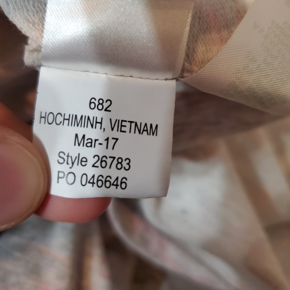 Lilly Pulitzer Zia mini skirt. Heathered grey space dyed, orange, pink. Size XS - Picture 10 of 12